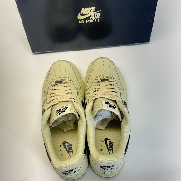 Nike Air Force 1 '07 LV8 Light Khaki/Black AF1 men’s 10 - Picture 2 of 7